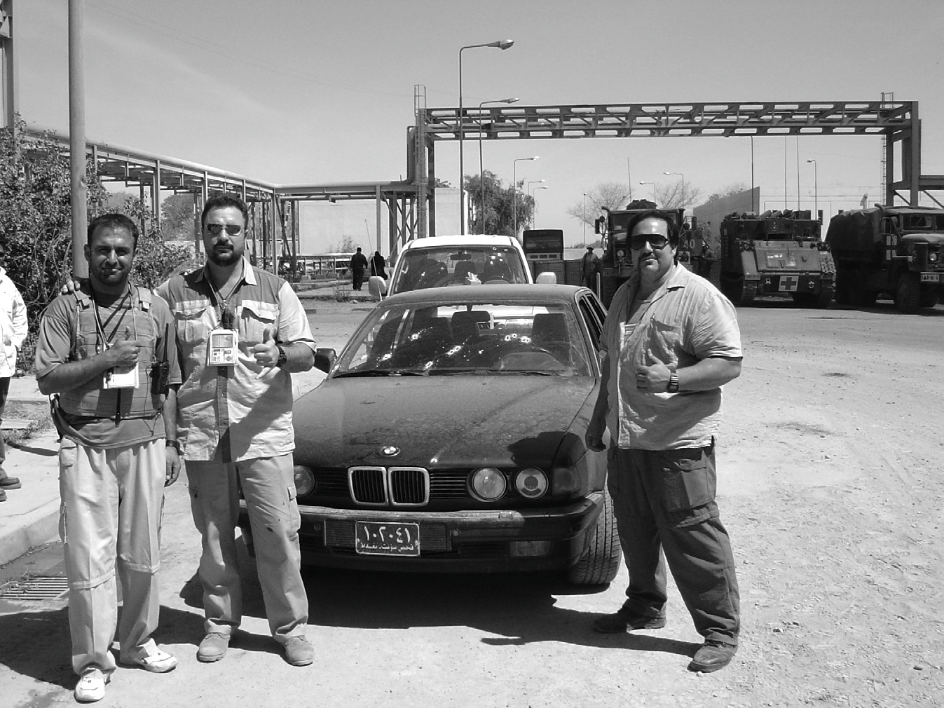 Security team south of Baghdad