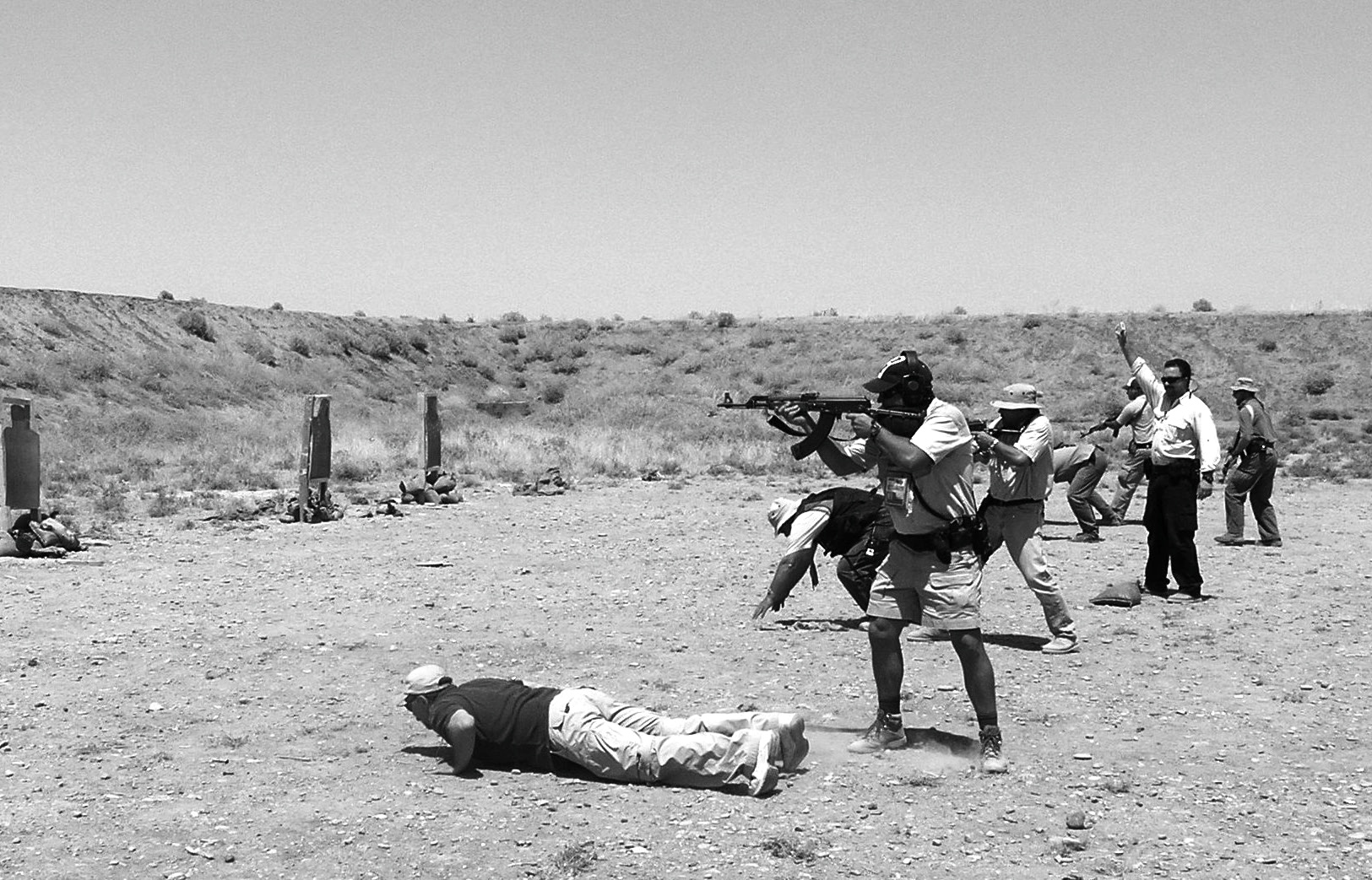 Client range training in Iraq