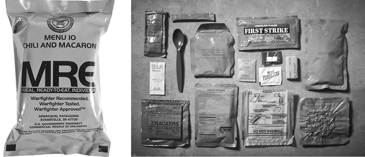 United States military Meal Ready to Eat